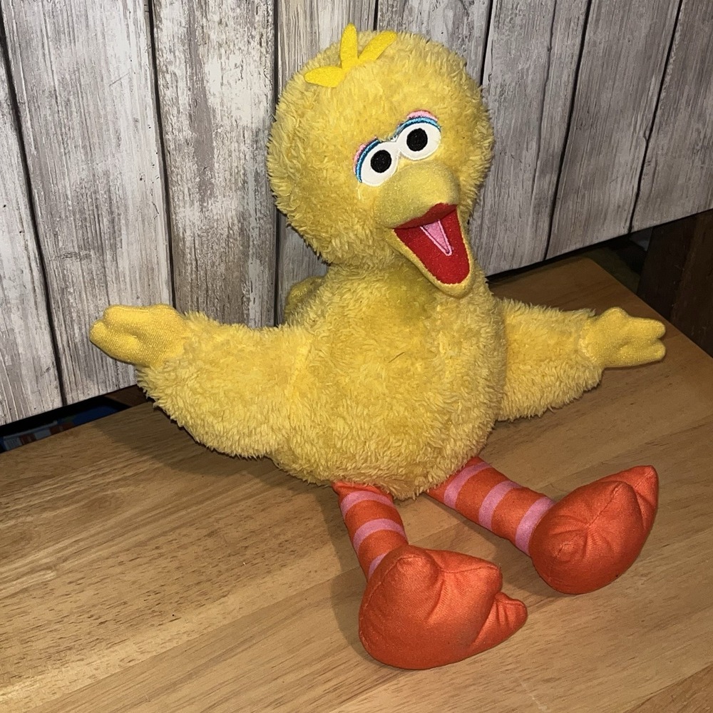 Sesame Street Big Bird 14" Tall Plush No Tag